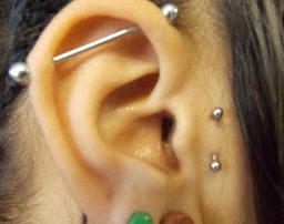 Image of Person With Multiple Piercing